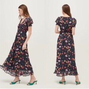 *RARE* Hill House Home Georgia Nap Dress in Peony Bouquet XL